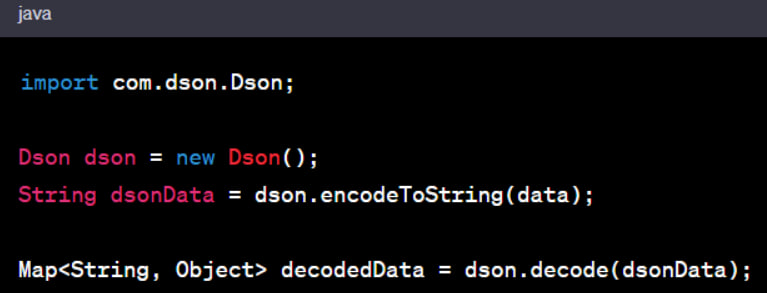 DSON4Java